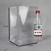 【客製化&可開統編】【盒子】pvc透明盒子客製pet塑料包裝盒保護膜定做彩印刷伴手工塑膠盒