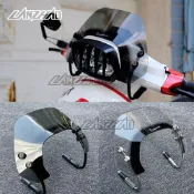 寓偉 偉士牌 VESPA 衝刺 125/150 改裝 風鏡 印花 競技擋風 迷你風鏡組
