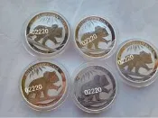 2016年澳洲無尾熊銀幣，銀幣，錢幣，收藏，紀念幣，幣～2016年澳洲無尾熊銀幣~單枚價已絕版限量收藏純銀一盎司