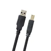 (店+)【ASUS 華碩】ROG USB to Type-B 印表機線 USB3.2 傳輸線 MIDI 掃描機 標籤機 電子琴 USB3.0