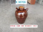 K30706 老物 收藏 古董甕 裝飾擺設 藝術美學 @ 酒甕 米甕 甕擺飾 米缸 儲物甕 醃製甕 水缸 二手古甕