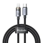 (店+)【Mcdodo】Mcodod 100W 透明芯片 快充線 PD快充 Type-C 蘋果 iPhone16 閃充 36w 編織線 傳輸線