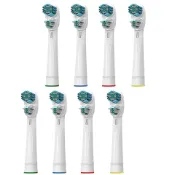 【比比昂】適用於 Oral-B Dual Clean 的八支替換牙刷頭。雙刷頭設計，增強清潔力，有效去除牙菌斑。相容於多種型號（Professional Care、Triumph、Vitality、Dual Clean、Pro 500、1000、1500、3000、3757、5000、7000、7500、8000 等）。