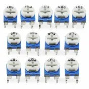 【源頭好貨】RM065藍白電位器103臥式1k/2k/5k/10k/50k/100k/1M 可調電阻WH06-2