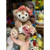 🌟現貨🌟日本 迪士尼樂園 雪莉玫 花朵 SS號 娃娃