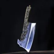 @全場免運@-03169鋒利砍骨刀龍泉市夾鋼加重菜刀家用剁骨刀廚師刀具商用批發免運@