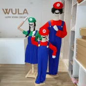 (店+)超級瑪利歐-男女款 WULA烏拉 Mario服裝 瑪利歐衣服 路易吉衣服 瑪莉歐兄弟 馬力歐兄弟衣服