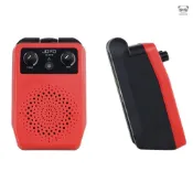 JOYO JA-05W 直插式電吹管迷你小音箱 Type-C多功能電吉他貝斯通用樂器音箱 紅黑色 內置鋰電池