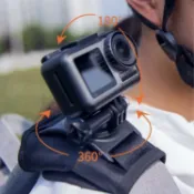 天天優選百貨 【新品上市】gopro 運動相機背包夾 肩帶扣胸前肩膀固定支架卡