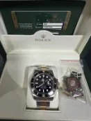 ROLEX 勞力士 半金黑 中美公司貨盒單配件齊全116613LN 非116613LB 126613 116500