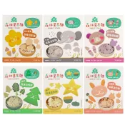 (店+)【寶寶共和國】森林麵食 星星麵200g-黃金南瓜/紫心蕃薯/竹山蕃薯/新鮮蔬菜/鮮紅蘿蔔/芝麻 (副食品；寶寶共和國)
