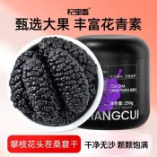 桑葚乾 【杞里香】大果無沙黑桑葚乾500g/250g長果桑椹子膏