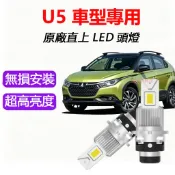 隔日到貨【U5 專用】LED大燈 Luxgen 直上 解碼 汽車LED頭燈 D2S D2R 超亮 HID大燈 燈泡