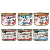 (店+)【Seeds 聖萊西】Mamamia 雞肉底貓罐 貓大罐頭 白肉罐/副食罐/濕食/雞肉罐 170g/85g