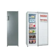 (店+)【SAMPO 聲寶】【SAMPO聲寶】220公升 直立式冷凍櫃 SRF-220F 風扇無霜 宅配無安裝 可回收舊機 全省配送一樓
