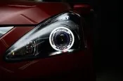 GAMMAS-HIDGMS台中廠 裕隆 nissan-BIG tiida-6代遠近電磁閥魚眼~PVC/LED光圈天使眼-