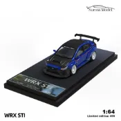 【六四分之一】TIMEMICRO/AURORA MODEL｜SUBARU WEX STi｜1/64合金模型車