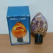 全新　貝殼造型小夜燈 附燈泡 壁燈　【家庭雜貨專區】☆流星百寶屋☆