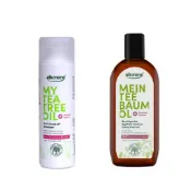 德國alkmene歐珂蔓  我的茶樹精油抗屑控油洗髮精200ml / 精油頭皮調理水250ml (不須沖洗)