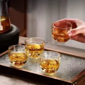✰SKY✰附發票¶『100ML玻璃日式觀山杯 』冰山杯◎玻璃功夫杯◎品茗杯◎甜點杯◎主人杯◎點心杯◎聞香杯◎布丁杯◎現貨