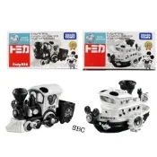 《正版》TOMICA 多美小汽車 特仕車 米奇蒸汽火車(黑白) DS95418米奇蒸氣船(黑白) DS95419
