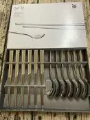  德國 WMF 筷子湯匙組 不鏽鋼餐具 扁筷子湯匙12件組 現貨