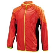 Mizuno  超輕量閃電紋彩男路跑風衣 J2TC608162 零碼出清