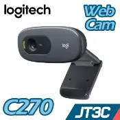 Logitech 羅技 C270 HD 網路攝影機【JT3C】