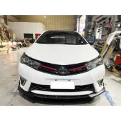現貨 豐田 ALTIS 11 11.5代 競速版 消光黑 前下巴 前鏟 前定風翼 前擾流板 下擾流板 保險桿 改裝下巴