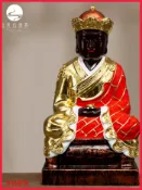 現💖限時下殺🔥 香樟木雕小佛像居家供奉閩南平家用三坪祖師爺安溪清水祖師公擺件
