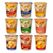 濃厚玉米濃湯(杯) Pokka Sapporo 波卡 濃湯杯 內含麵包丁 玉米 奶油 咖哩 馬鈴薯 蛤蠣 海老蝦 日本 玉米濃湯