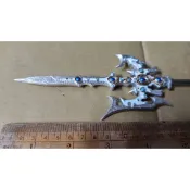 霹靂布袋戲-戢武王-或天戟-長約38cm。PU+鋼材質-適合娃類12-18吋戲偶或大公仔搭配收藏用