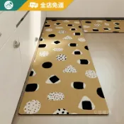 可客製尺寸 | 升級白底不髒地 日式廚房地墊 防油 矽藻土地墊 吸水地墊 廚房地毯 腳踏墊 珪藻土地墊 廚房地墊防水防油