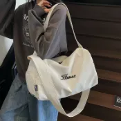 便宜有好貨 【物美價廉】新款高爾夫衣物包男女通用時尚輕便大容量手提包行李包有獨立鞋倉