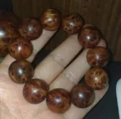 【逸品禪】收藏級肖楠 釘瘤 重油急沉 肖楠手珠 佛珠 20mm【沉水級】媲美 沉香 檀香 ＠藝品店8000以上A715