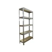 (店+)【空間特工】4.5、5尺不鏽鋼角鋼層架【台灣製造】四/五層置物層架｜耐重收納架｜鐵力士架｜倉儲架｜組合架｜專用架｜展示架