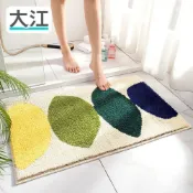 常鴻萬貨行 現代簡約浴室門口地墊家用衛生間強吸水地毯高低毛植絨腳墊