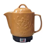 (店+)啞巴媳婦 3000c.c陶瓷煎藥壺-金牡丹(HS-32)