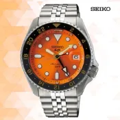 SEIKO精工 5 Sports 精工5號 GMT 兩地時間 機械錶 男錶 SSK005K1/4R34-00A0U 橘色 送禮 禮物推薦_SK028