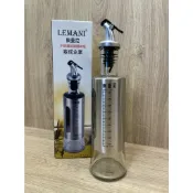 現貨 LEMANI 樂曼尼 不銹鋼玻璃調味瓶 300ml(LM-GS300S)