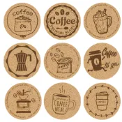 (店+)餐墊 杯墊 (咖啡) 軟木塞杯墊 客製化 小禮品 生日禮物 訂製禮品 個性杯墊 小禮物 禮品 結婚禮品