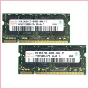 ♞,♘,♙海力士 4GB (2PCs 2GB)DDR2 800Mhz PC2-6400 適用於筆記本電腦 RAM 內存