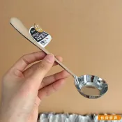 【台灣發貨】【3只裝】勺子加深加厚家用平底平底螺螄粉勺子吃飯喝湯拌飯家用