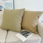 【騰源織品｜24hr出貨】台灣製100%純棉素面抱枕套 | 共4色 | 45x45 | 60x60
