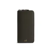 【BreezeOnline 微風精品線上】dunhill Cadogan橄欖灰色全包拉鍊長夾