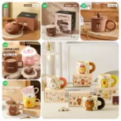 ［Be Woman]現+預 熊大 brown 莎莉 cony choco 陶瓷 馬克杯 附禮品袋