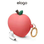 [elago] Peach Airpods 造型保護殼  (適用 Airpods 1 & 2)