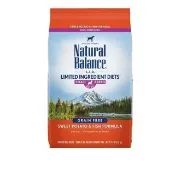 【Natural Balance】LID低敏無穀地瓜鮭魚成犬配方小顆粒-4.5磅(WDJ首選推薦 單一肉源 狗飼料)