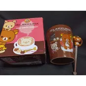 拉拉熊 咖啡 馬克杯 含 攪拌棒