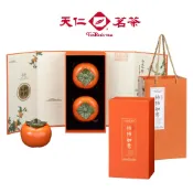 天仁茗茶 柿柿如意宮廷普洱茶禮盒-附提袋80g